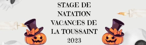 STAGES DE NATATION : les inscriptions sont ouvertes !