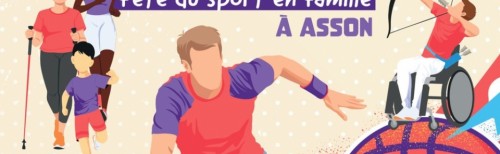 Dimanche 7 septembre à Asson - Journée Nelson Paillou : la fête du sport en famille !